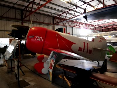 Granville Brothers Gee Bee R-1 Replica (full size mock-up) ‘Powered by Wasp - 7-S-A-R-A-11 - 11 - NR2100 - Gee Bee - Super Sportster ’ (25861793950) photo