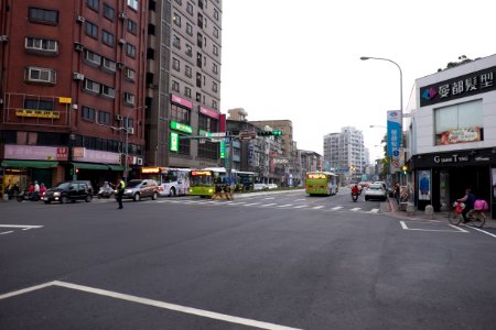 Heping West Road 3rd Section East View from Heping West Road 3rd Section and Kangding Road Intersection 20150221