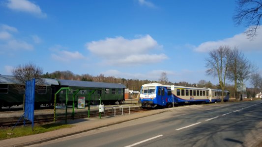 Harpstedt station railcar