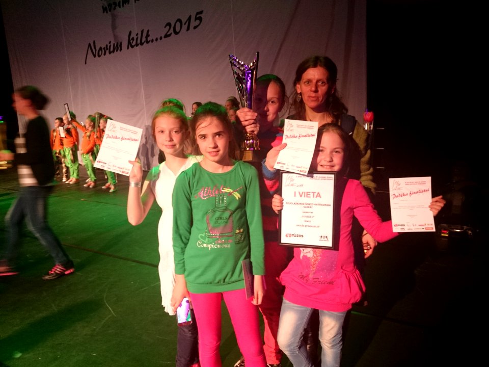 Norim kilt (Vilniaus vaikų ir jaunimo klubas „Šatrija“, vadovė Loreta Raškevičiūtė)
