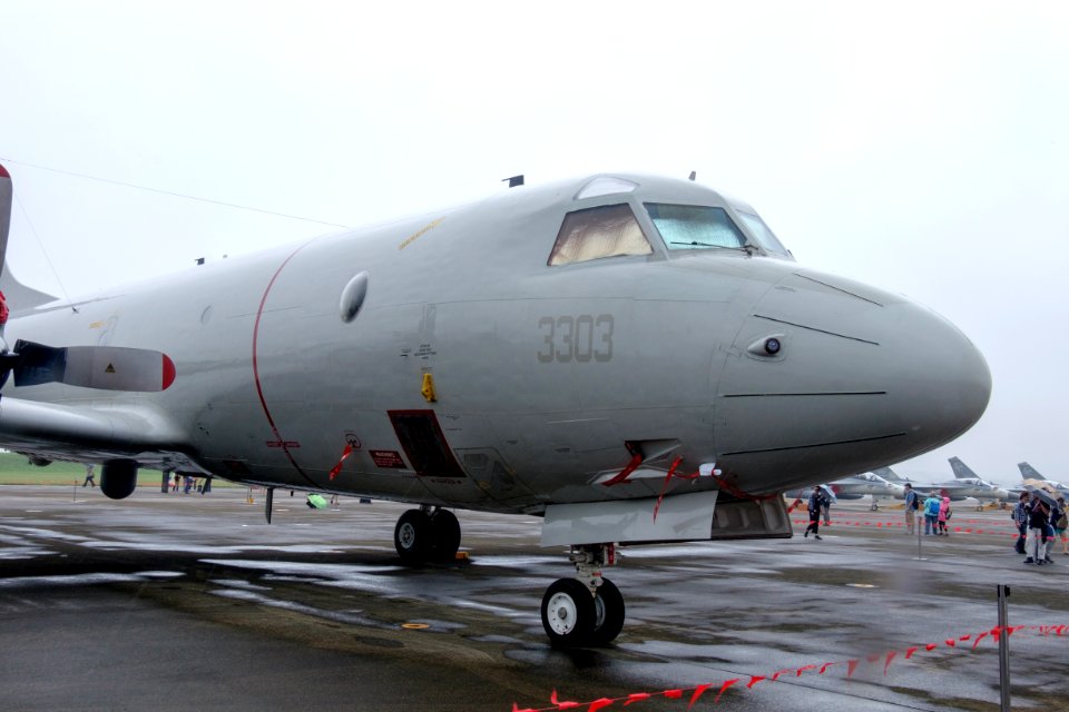 Head of ROCAF P-3C 3303 Close up 20161126