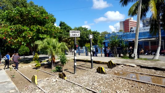 Havana Tulipan station track end