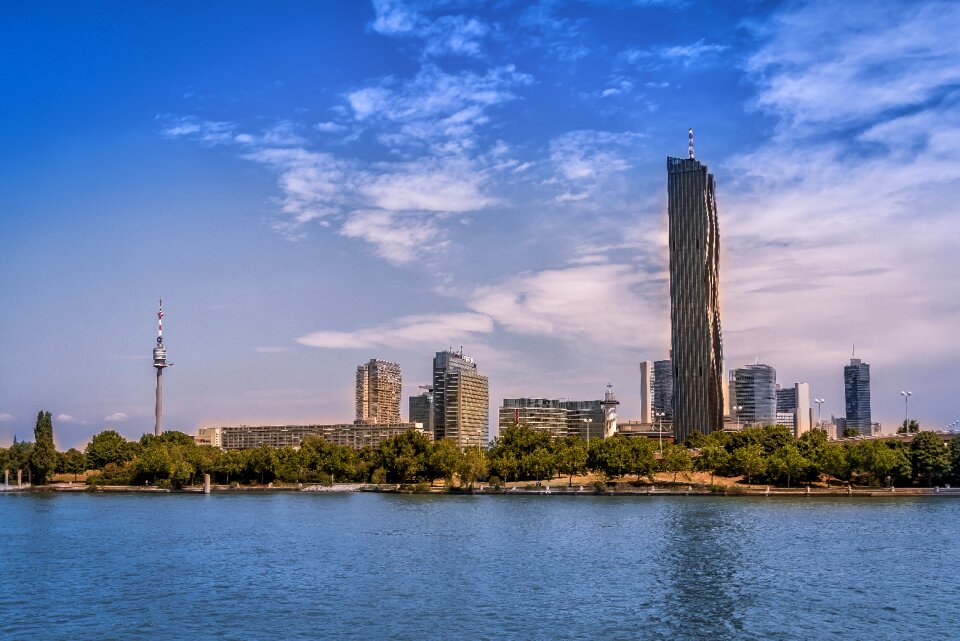 Skyline panorama sky