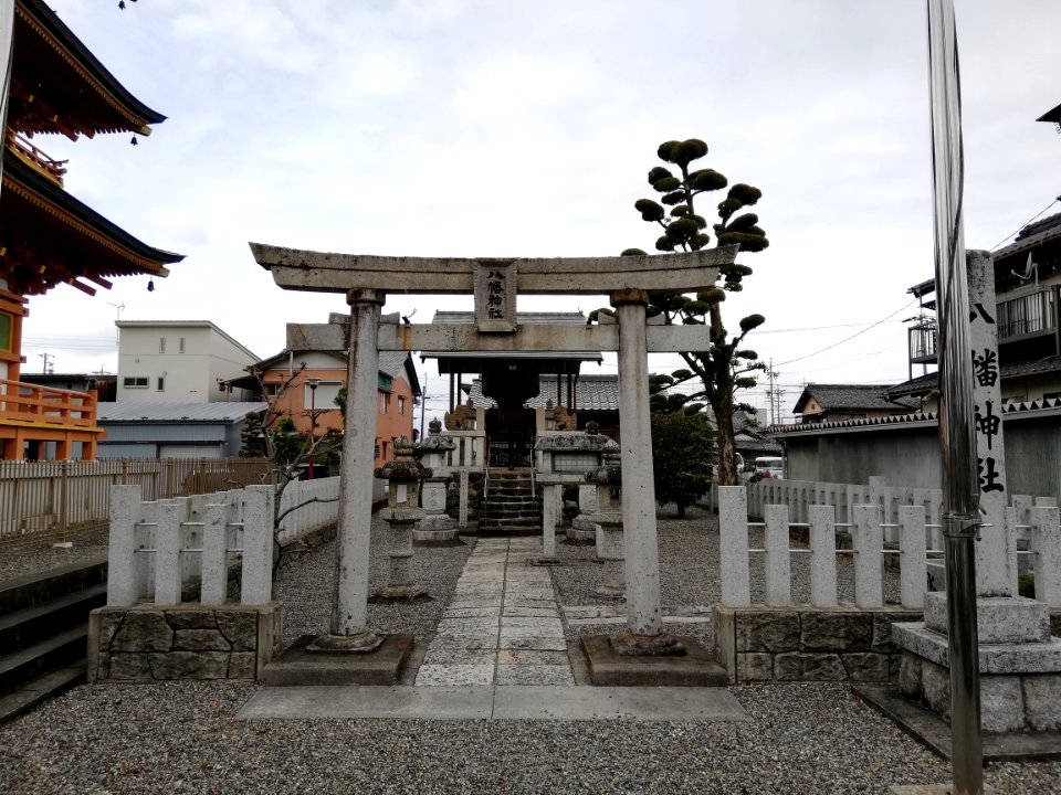 Hachiman Shrine (Kitagata) 20210322