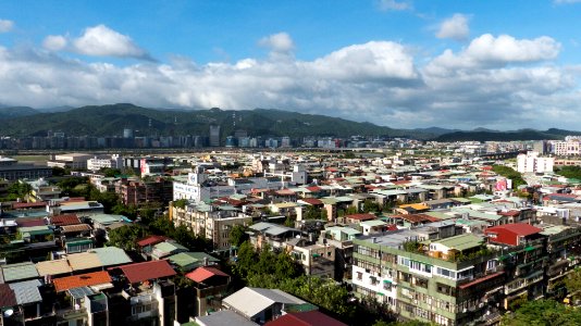 Northeast Area of Minsheng Community and Neihu District View from Taipei City Minsheng Community Center 20140920