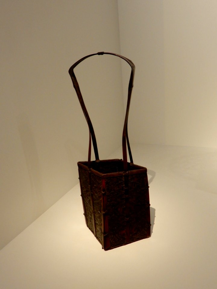Hanakako - Panier en bambou en forme de diamant, Chikuunsai Tanabe I