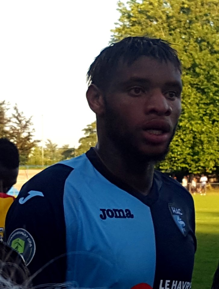 Harold Moukoudi - Lens B - Le Havre B (13-08-2016)