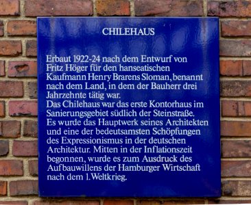 Hamburg Chilehaus 44