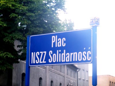 NSZZ Solidarność Square in Katowice (2)