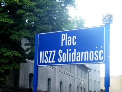 NSZZ Solidarnośc Square in Katowice (1)