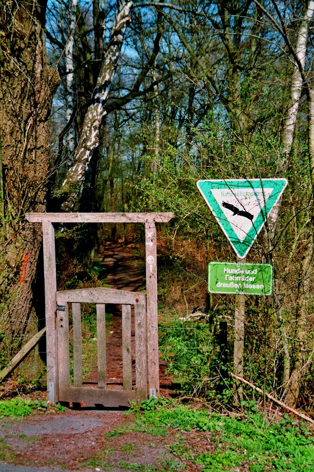 NSG Heiliges Meer Entrance