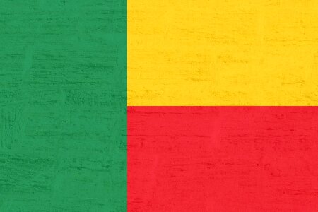 Benin flag Free photos photo