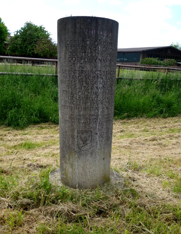 Gedenkstein Am Broichgraben, Düsseldorf-Itter (1)