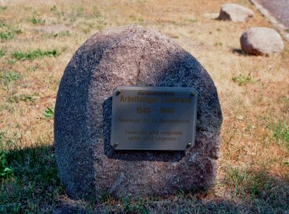 Gedenkstaette Arbeitslager Lieberose Gedenkstein