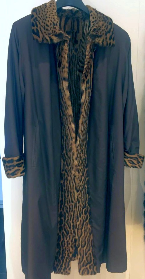 Ocelot fur lining, restyled 1998