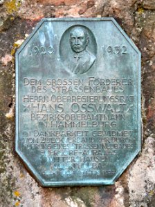 Oberthulba Hans Osswalt Denkmal 03