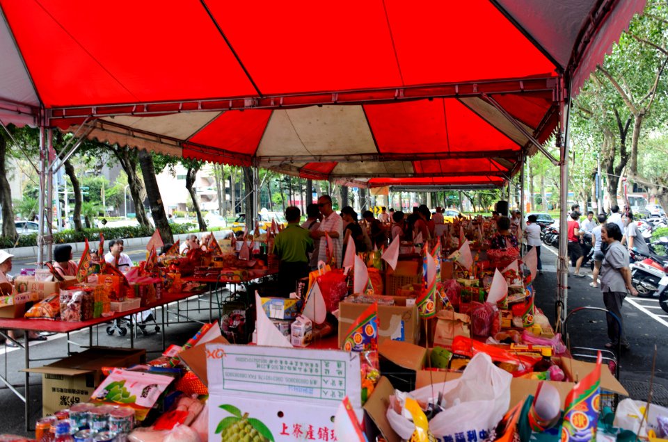 Ghost Festival Main Tent View from South 20150822