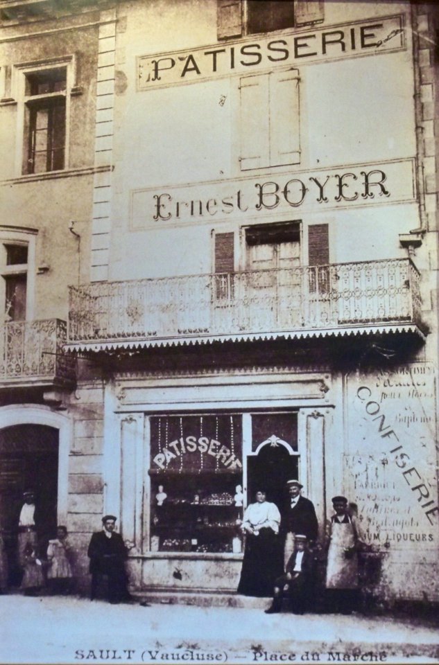 Nougatier Boyer -Carte ancienne