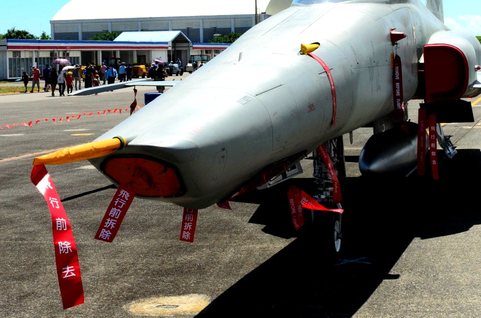 Nose of ROCAF RF-5E 5503 Display at Hualien AFB Apron 20170923