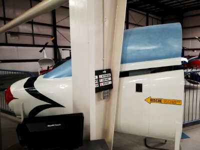 Nose section of unknown aircraft at Yanks Air Museum 20190920