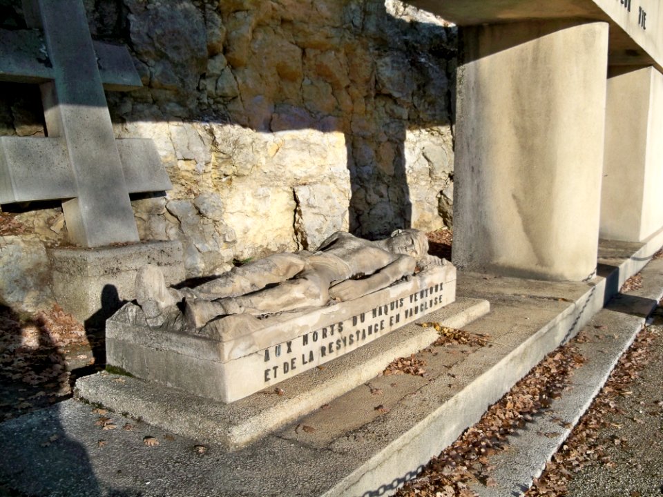 Gisant Mémorial Maquis Ventoux