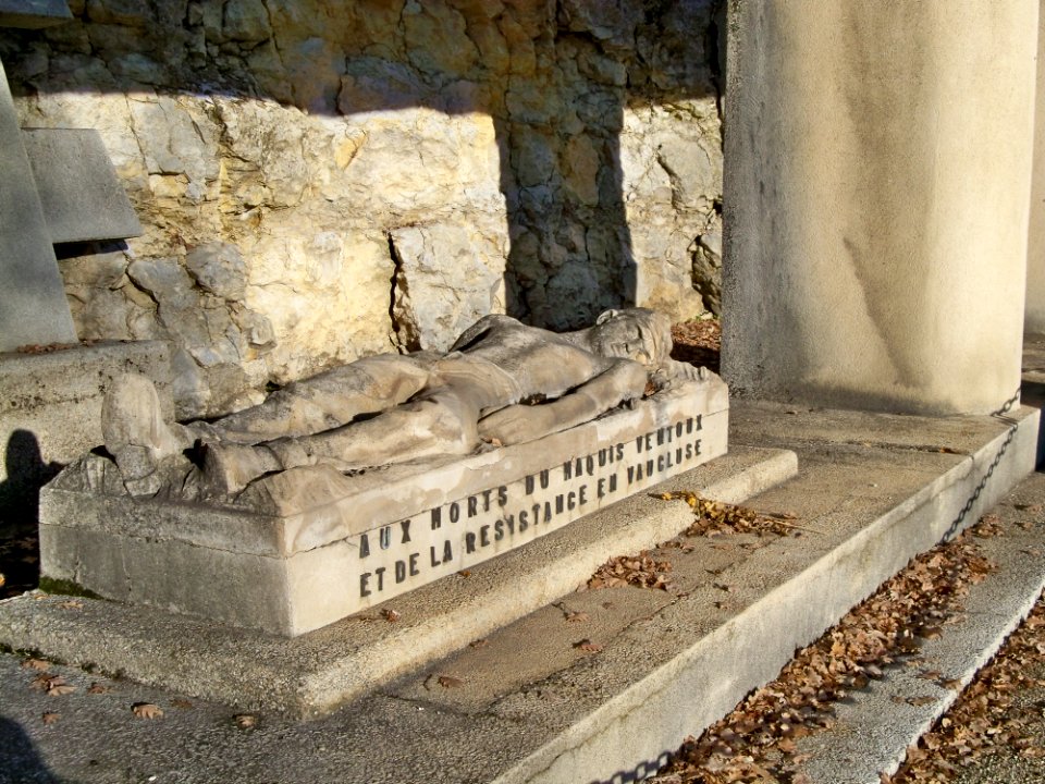Gisant Maquis Ventoux de Sault