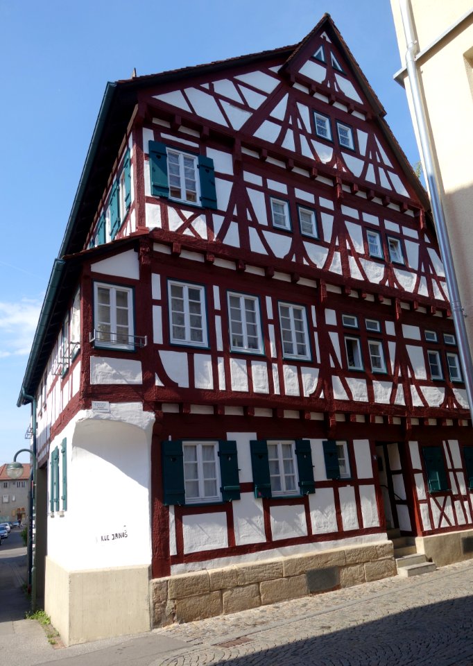 Gerberhaus Reutlingen, August 2020