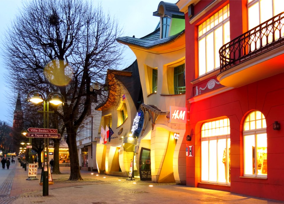 Krzywy Domek Sopot 1