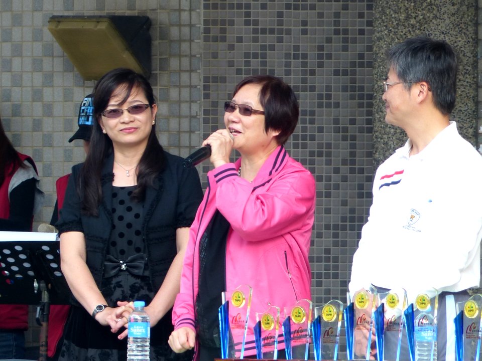 Lo Shu-Lei Speech in Jian-Kang Elementary School Sport Game 20131207