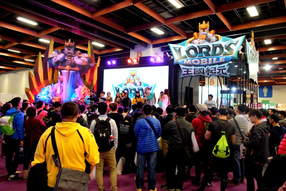 Lords Mobile, 2017 Taipei Game Show 20170122a