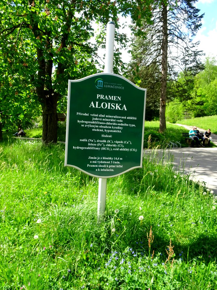 Luhačovice, Aloiska, informace