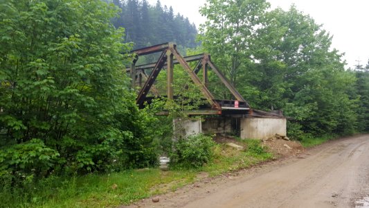 Mizunka technological bridge side view