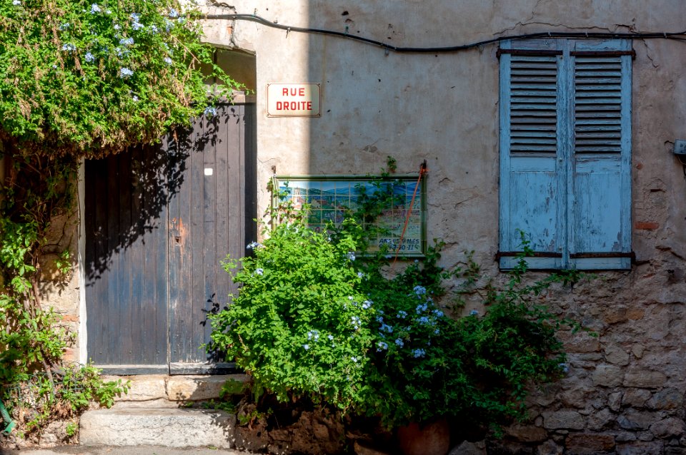 Montauroux, rue droite
