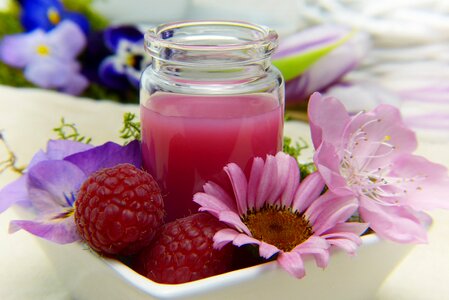 Raspberry raspberry juice freshly squeezed