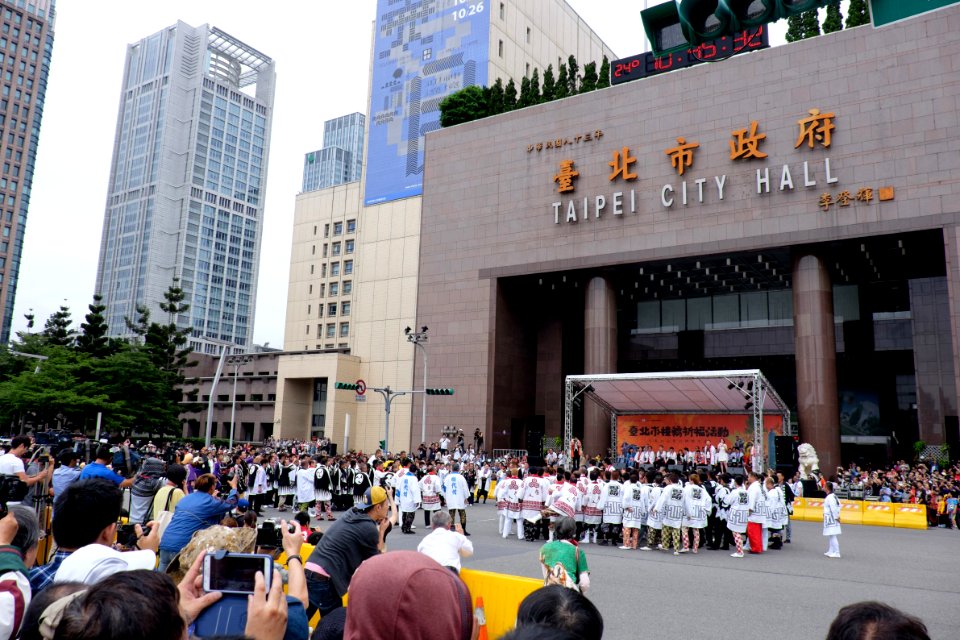 Mikoshi Bumping 1st, Moterenka Daimikoshi VS Kotojin Daimikoshi 20151101a