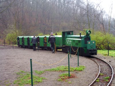 Mining railway Ostrava Landek2