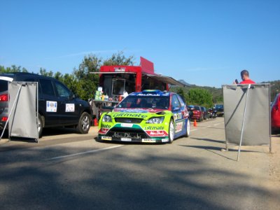 Mikko Hirvonen - 2008 Rallye de France SS5