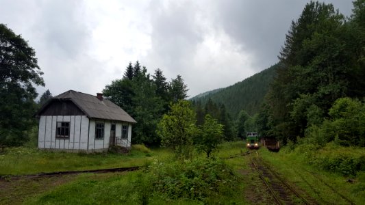 Myndunok Solotvynsky train