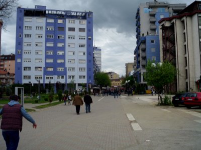 Mitrovica pedestrian street photo