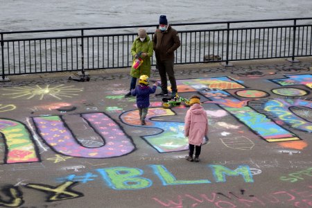 Mitmach-Aktion am Internationalen Tag gegen Rassismus in Düsseldorf, 21. März 2021 (3)
