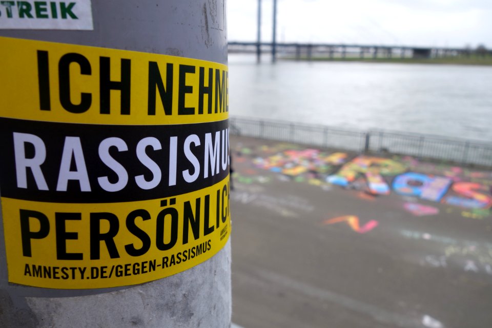 Mitmach-Aktion am Internationalen Tag gegen Rassismus in Düsseldorf, 21. März 2021 (1)