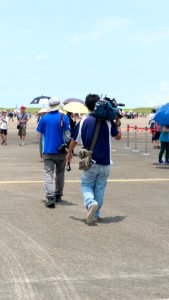 MNA Reporters Leaving CCK Apron after Flight Promotion Program 20140719