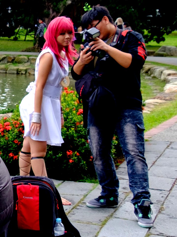 Morgiana cosplayer and photographer at CWT41 20151212