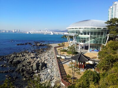 Dongbaek island nuri flooring gwangan bridge