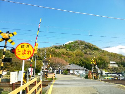 Mt. Sawa - JR Tōkaidō main line Sawayama Level Crossing 20210411