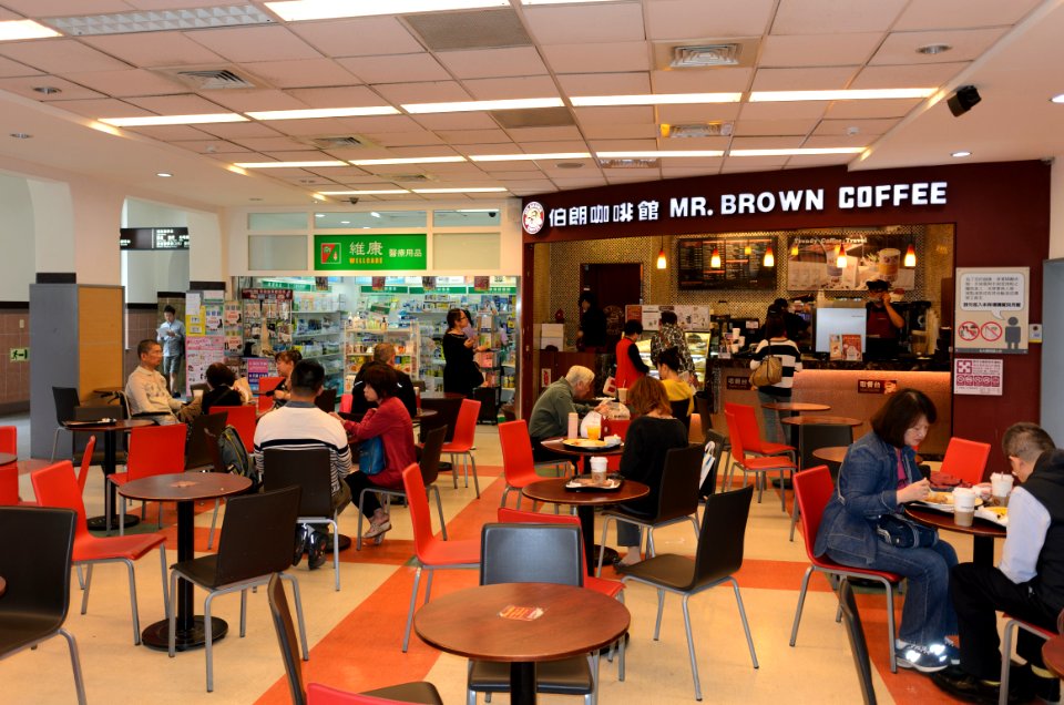 Mr. Brown Café 2nd NTU Hospital Store and Wellcare Health Care Supply 2nd NTU Hospital West Site Store 20160518