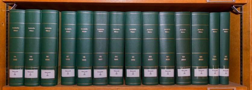 Muenster Juridicum ZRB Juristische Blaetter 01