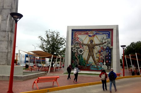 Mural dentro de la UAT