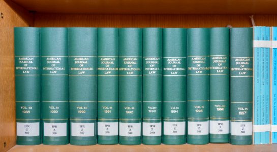 Muenster Juridicum ZRB American Journal of International Law 01