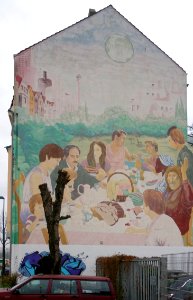 Mural Theodorstraße, Düsseldorf, Germany